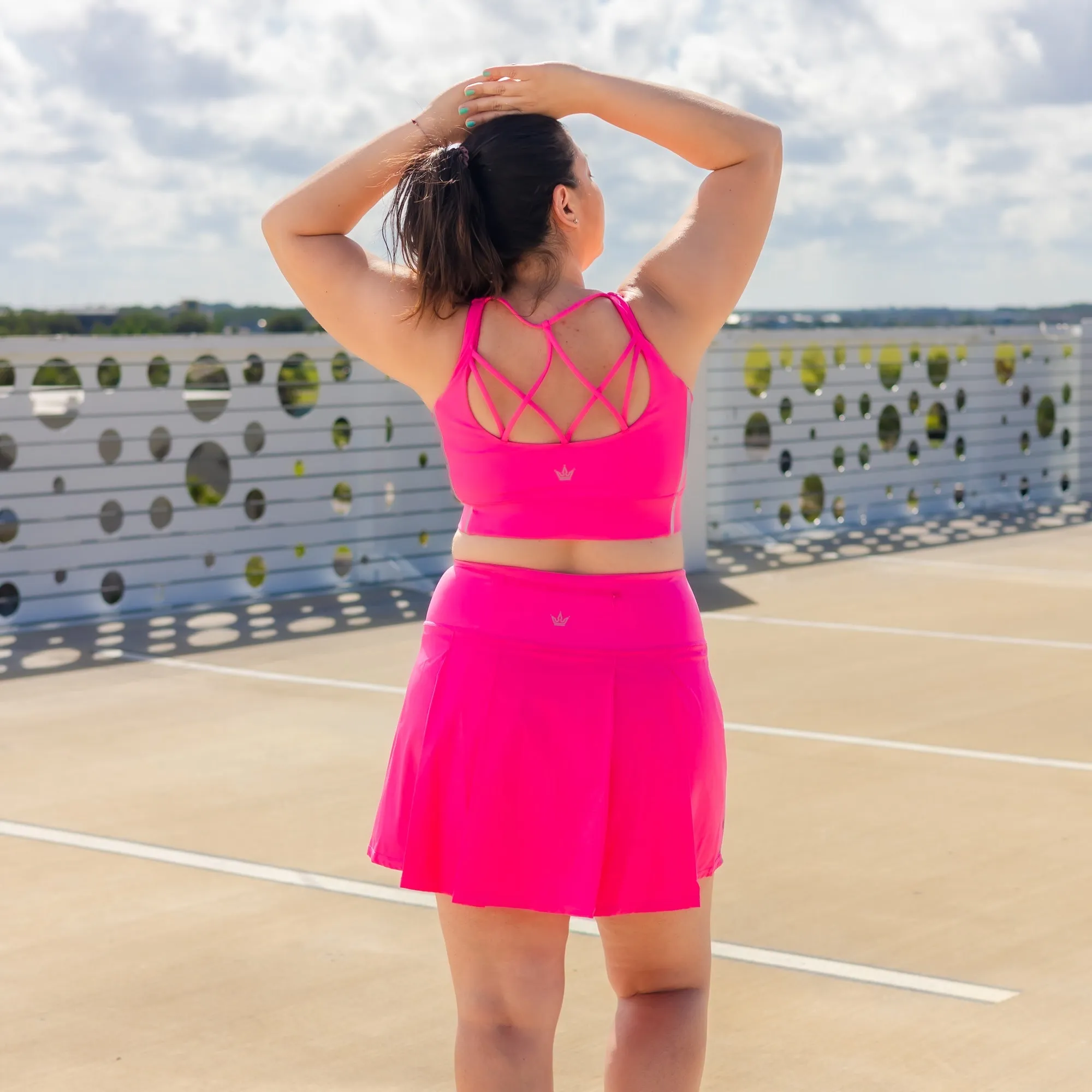Electric Popsicle Athletic Skort Occasion Ready Simple yet chic gown