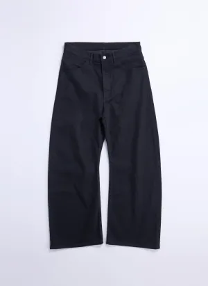 Rinse Wash Cotton Lycra Z-Twill Jeans Harbor Style