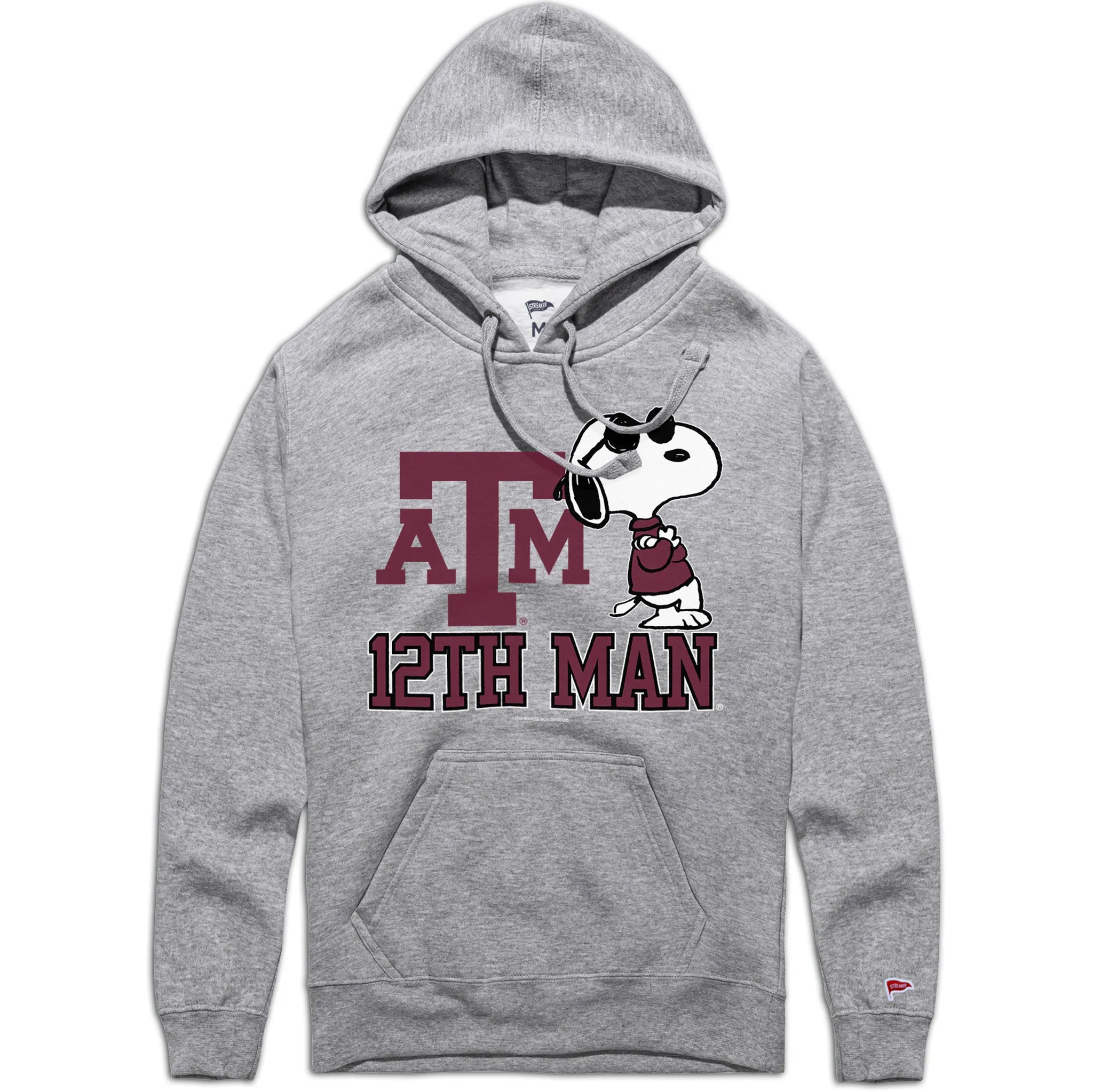 Peanuts x Texas A&M Joe Cool 12th Man Hoodie Coyote like