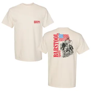 Barstool Sports Cowboy USA Pocket Tee Stretchable