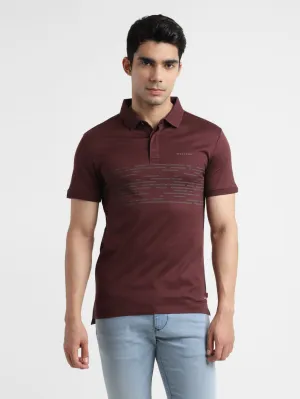 UV Protection Men's Printed Polo T-shirt
