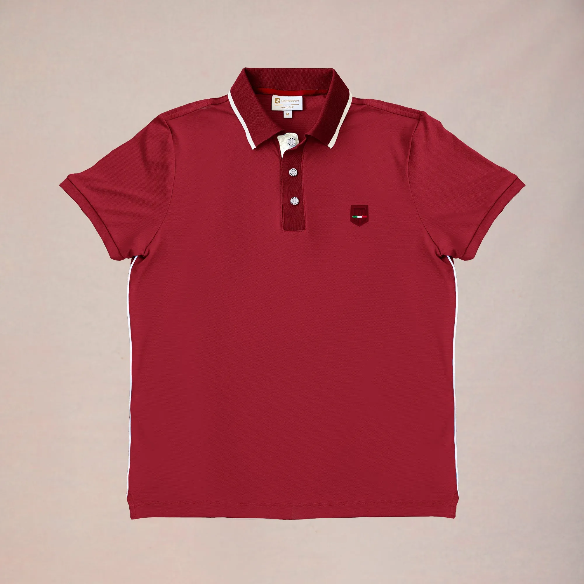 Travel Ready Retro IV Polo Sportiva - Marrone