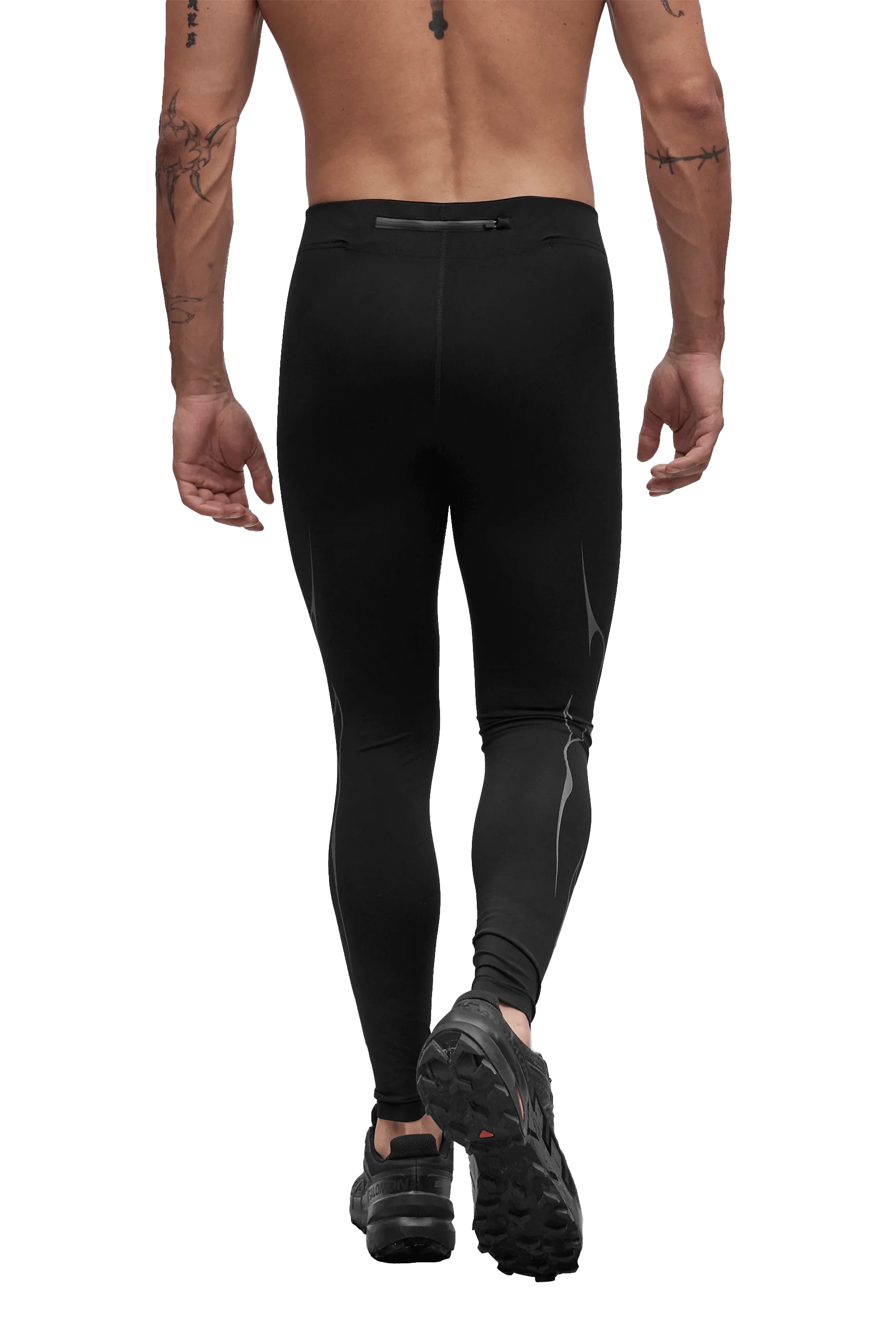 TIGHTS GRAY VEINS GRAPHIC - Black Elite Vibe OdorControlClothing