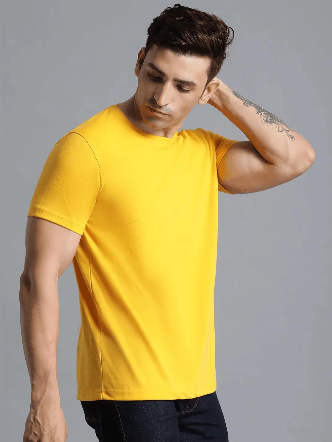 Cam Cotton Poly T-Shirt Formal Tone