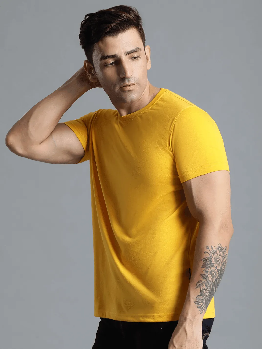 Cam Cotton Poly T-Shirt UltraSoftFinish Trans Glow