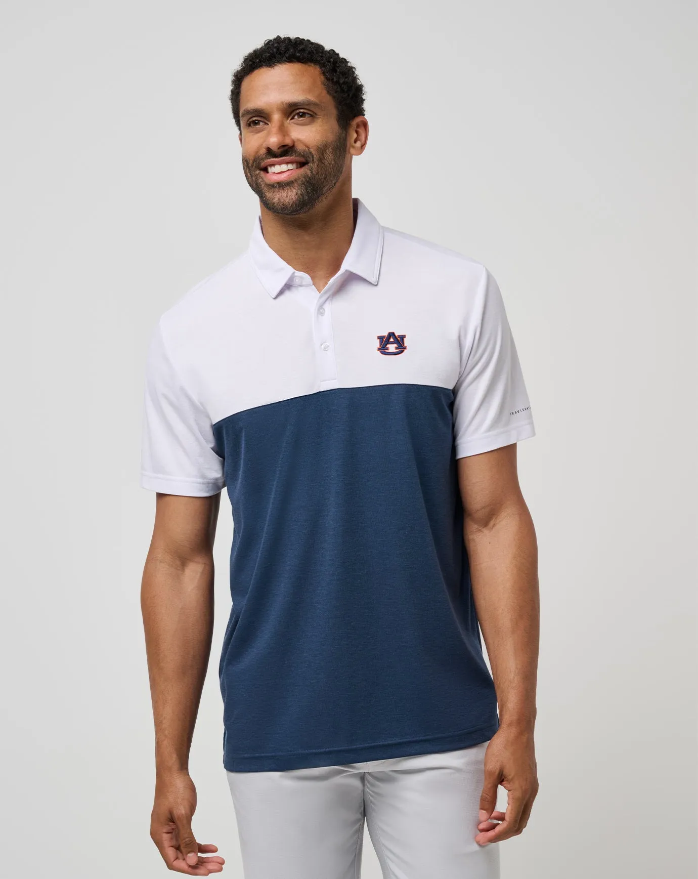 Everyday Basic Auburn Drop Back Polo