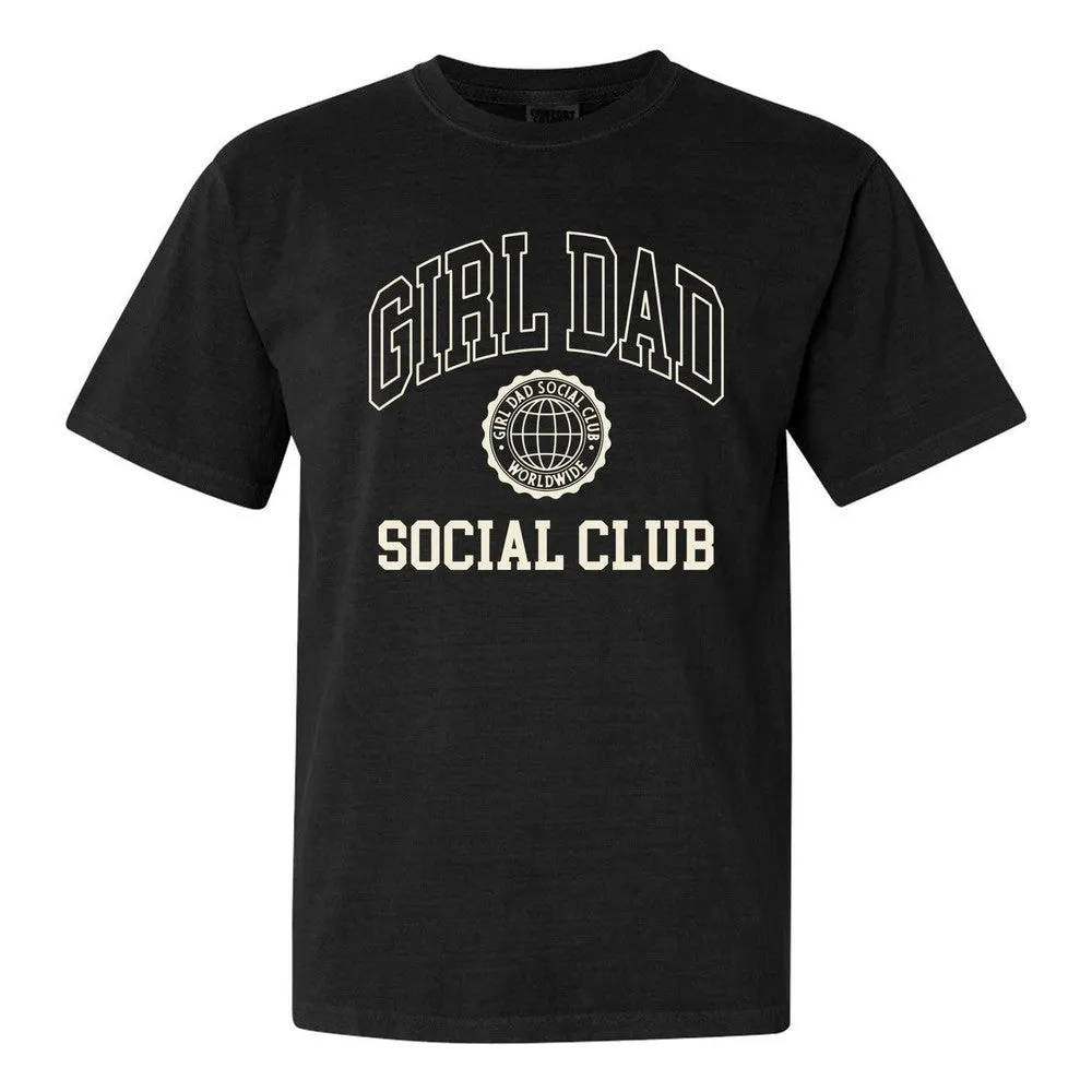 Girl Dad Social Club Tee Effortless Comfort Wear Camping practicality