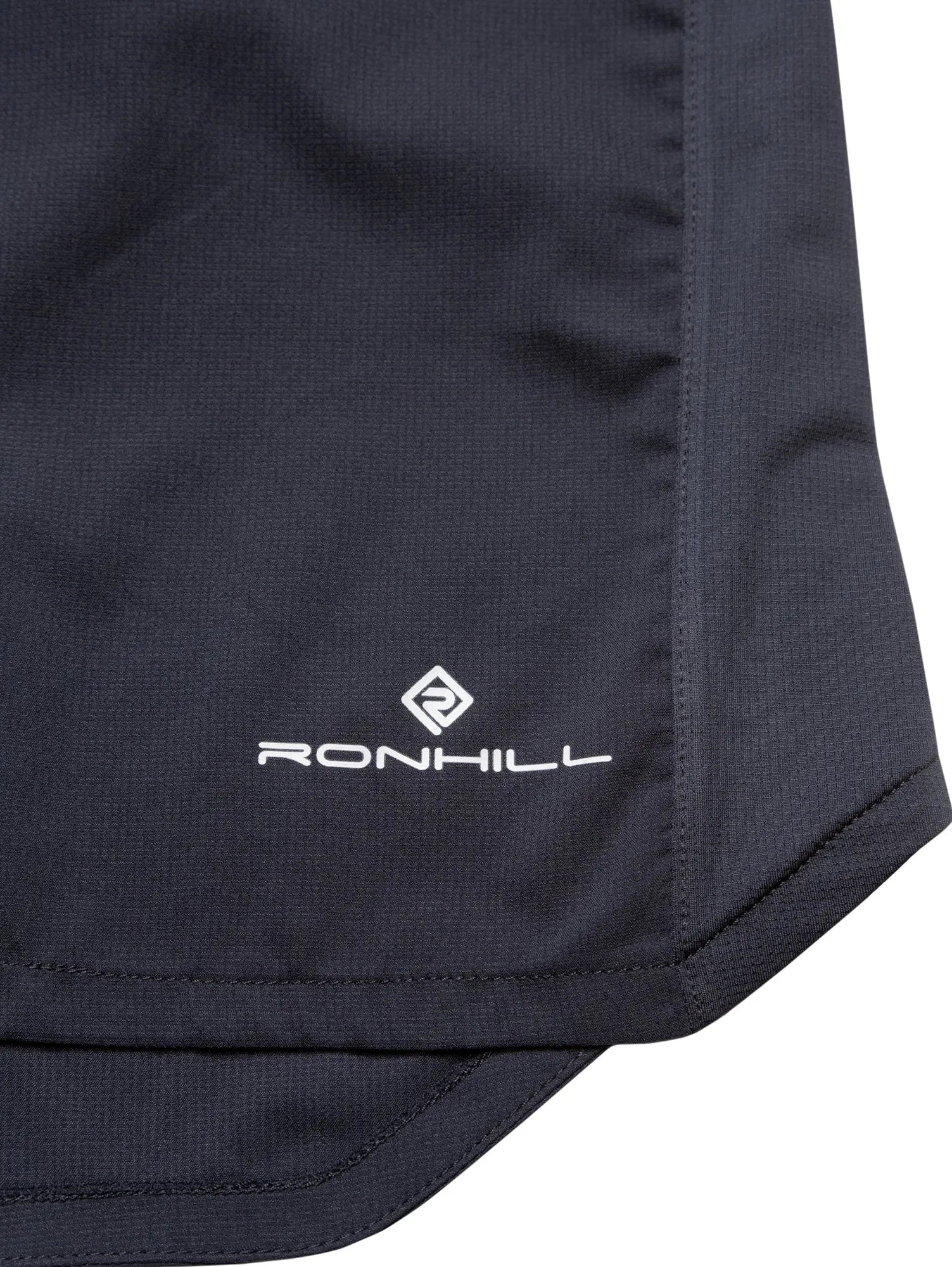 suede look dance clothing Ronhill Tech 5 Inch Mens Running Shorts - Black