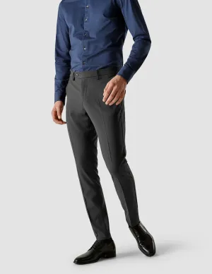 Comfort Stretch Heat Friendly Essential Suit Pants Slim Dark Shadow