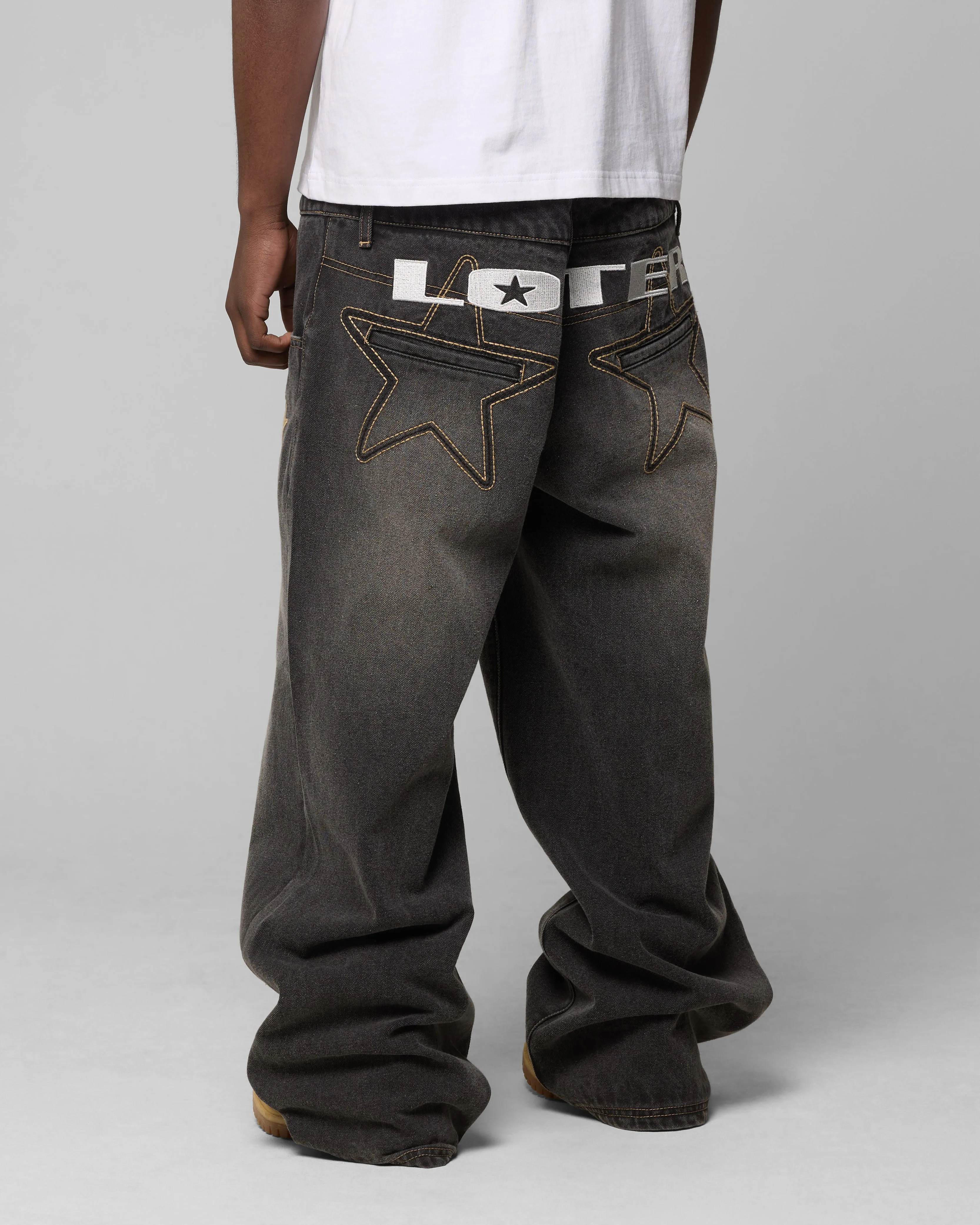 Festival Outfit Date Night Professional Wear Timeless Feel Loiter Star Layered Jeans Vintage Black