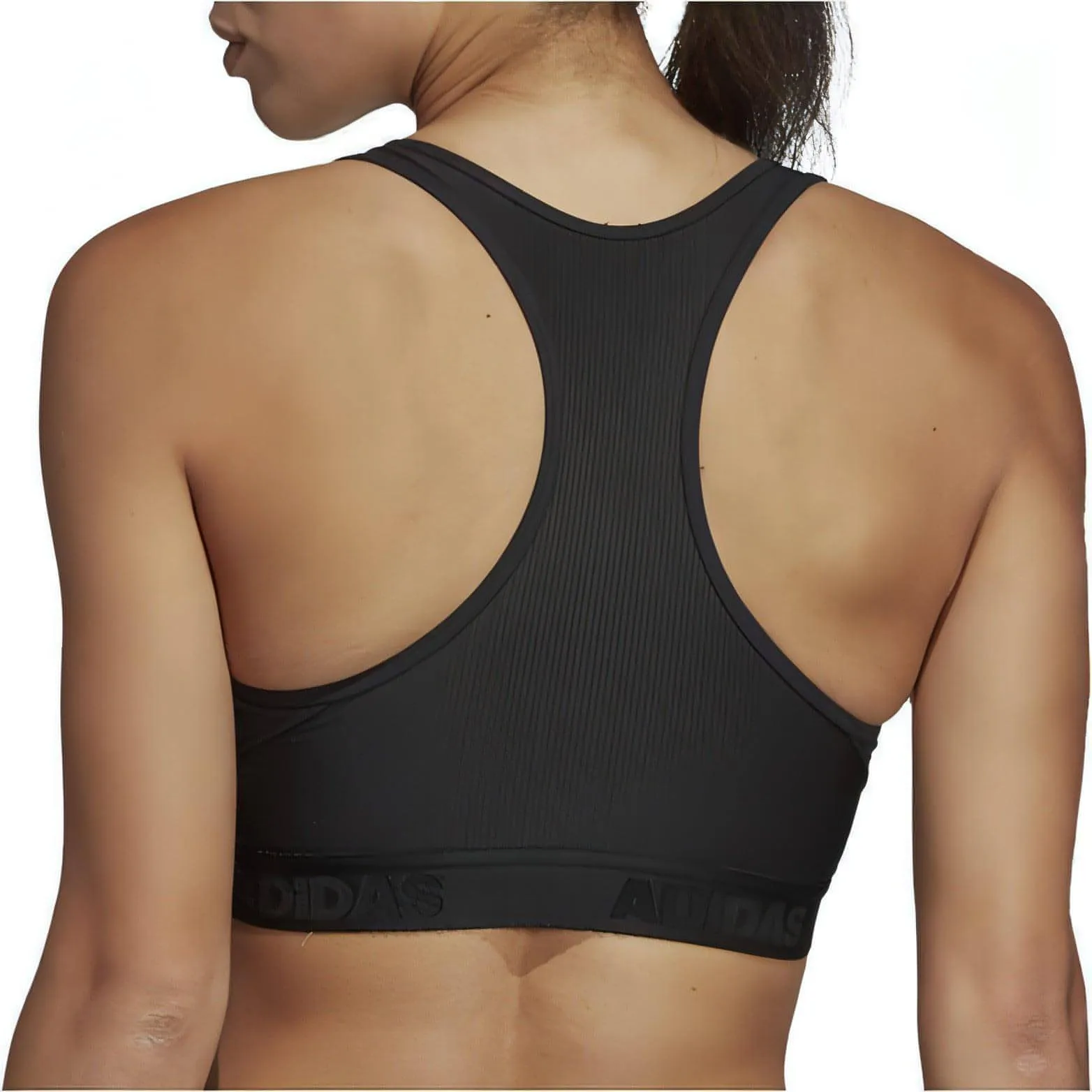 adidas Don't Rest AlphaSkin Womens Sports Bra - Black Personalized Supportive structure