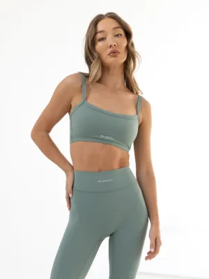 Odor-resistant Non-Slip Closure Ultimate Sports Bra - Sage Green