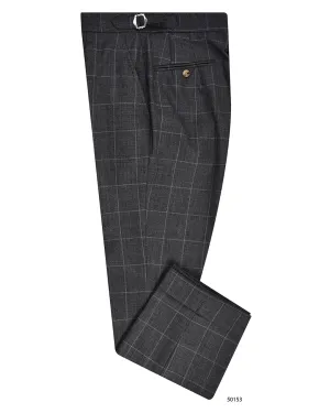 Sweat Resistant AntiSnagZippers Dugdale Royal Classic: Grey Windowpane