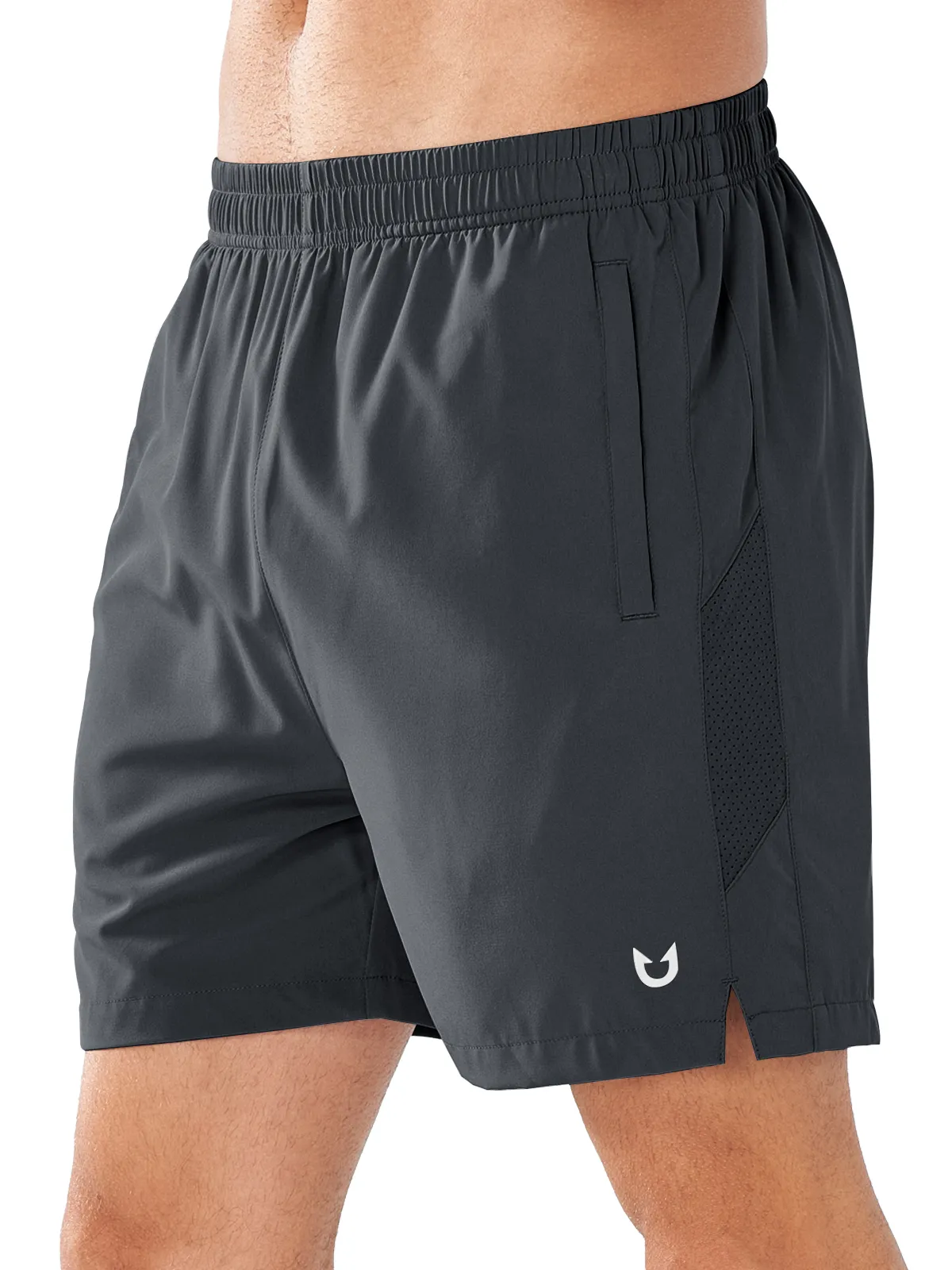 Men's Workout Running 5 inch Shorts with Pockets Quick Dry Fit Gym On-the-Go Shorts Go Light
