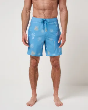 Passport Boardshort Unique Piece Odor Resistant Finish