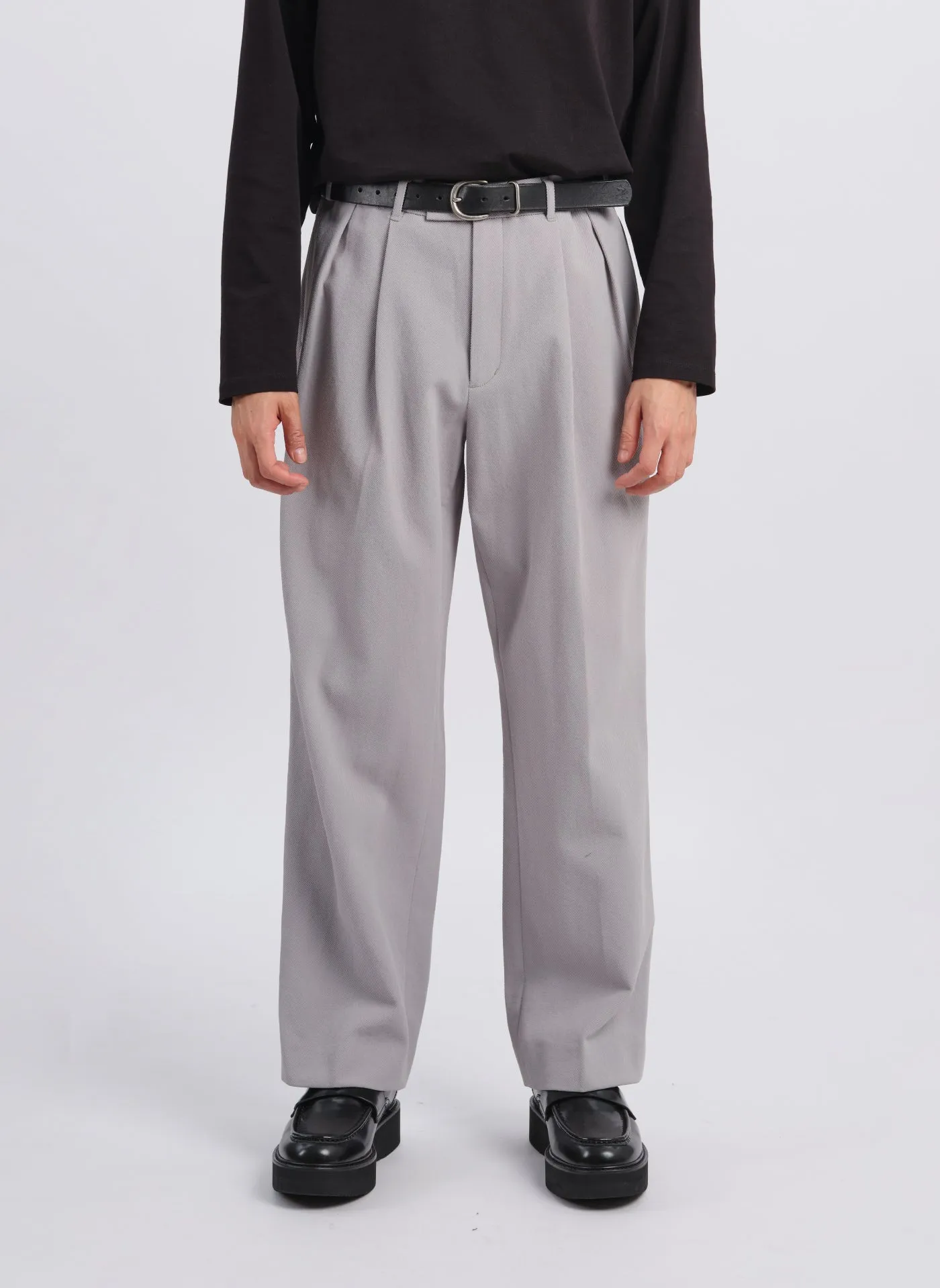 Solotex Garbardine (Work) Wide Tapered Pants [P-15] Fame Glow