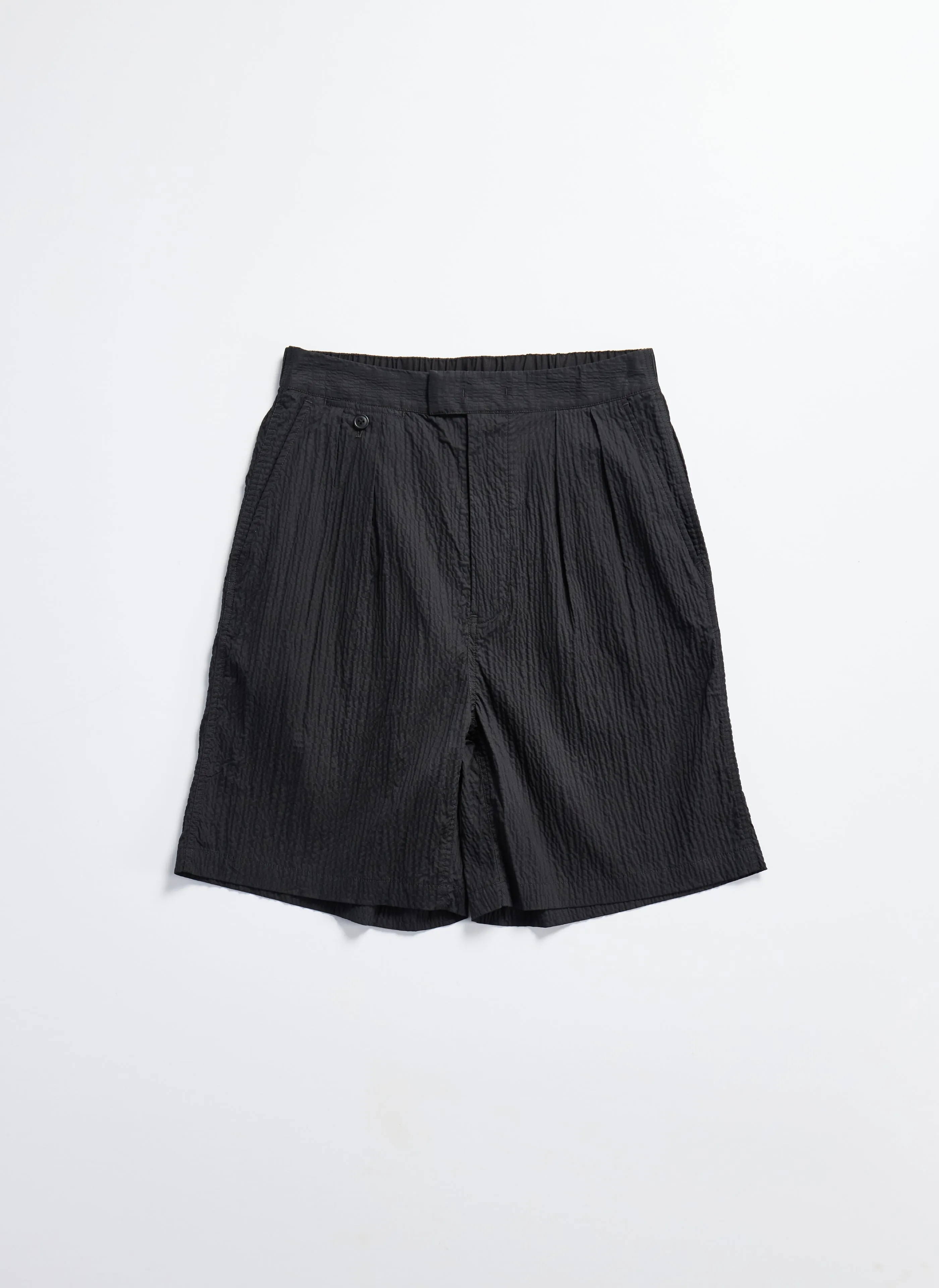 Resort Mood Indigo Cotton Linen Shorts