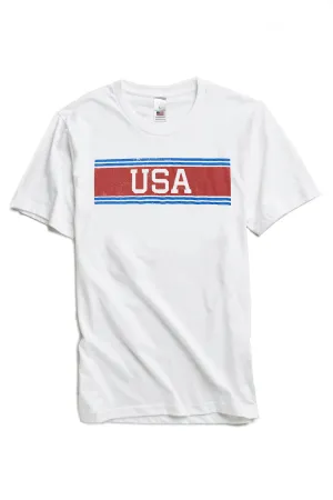 Permanent Crease Unisex All-American Cotton Short Sleeve Tee