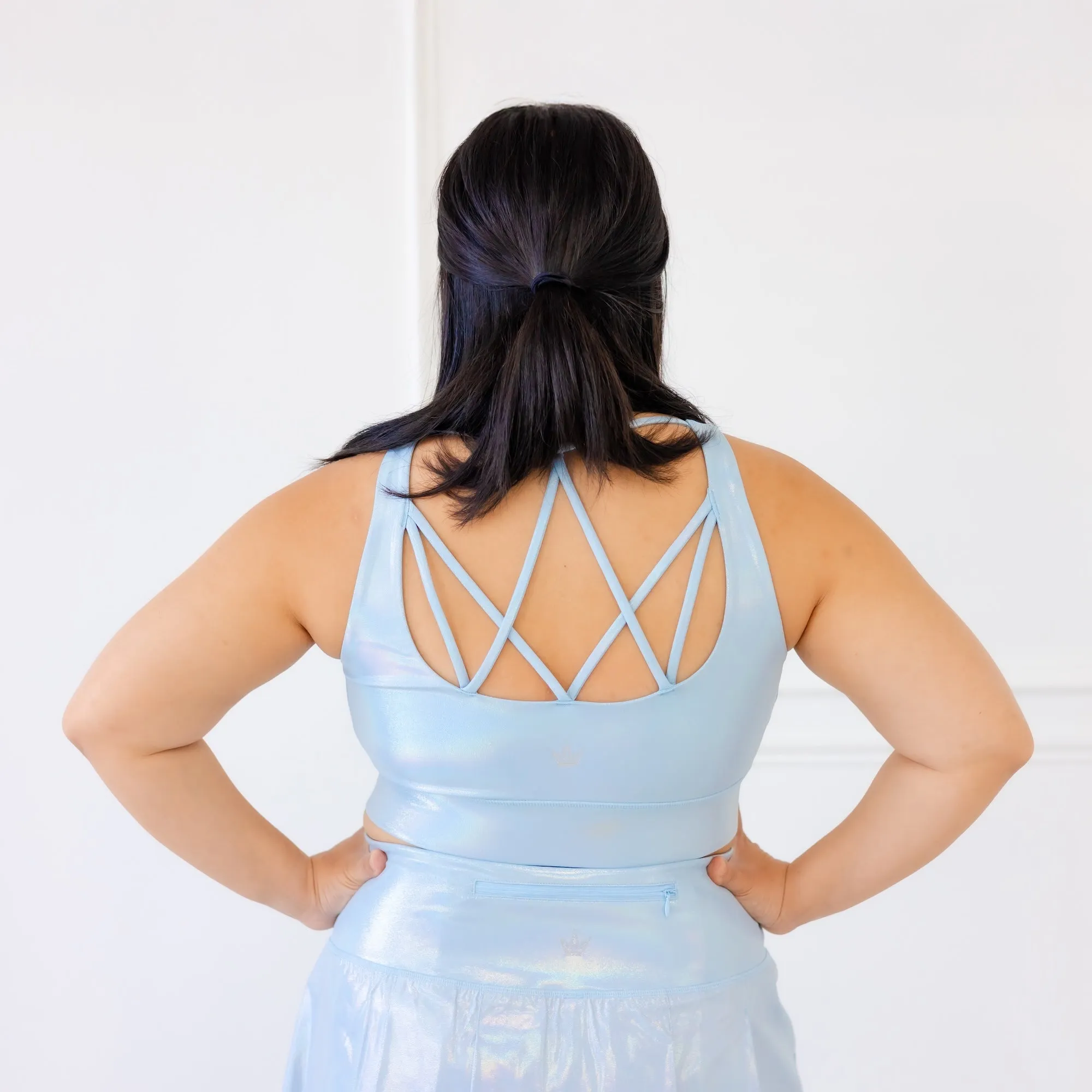 Seamless Support Sky Prism Sports Bra
