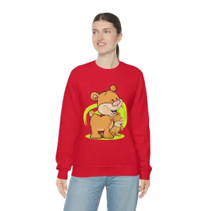 Beach Walk Matted look Ladies Sweatshirt