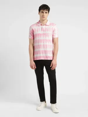 Men's Tie -Dye Slim Fit Polo T-shirt Travel Ready