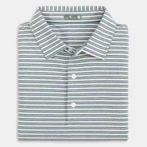 Pierce Performance Polo Contrast Trim Detail Reinforced Stitching