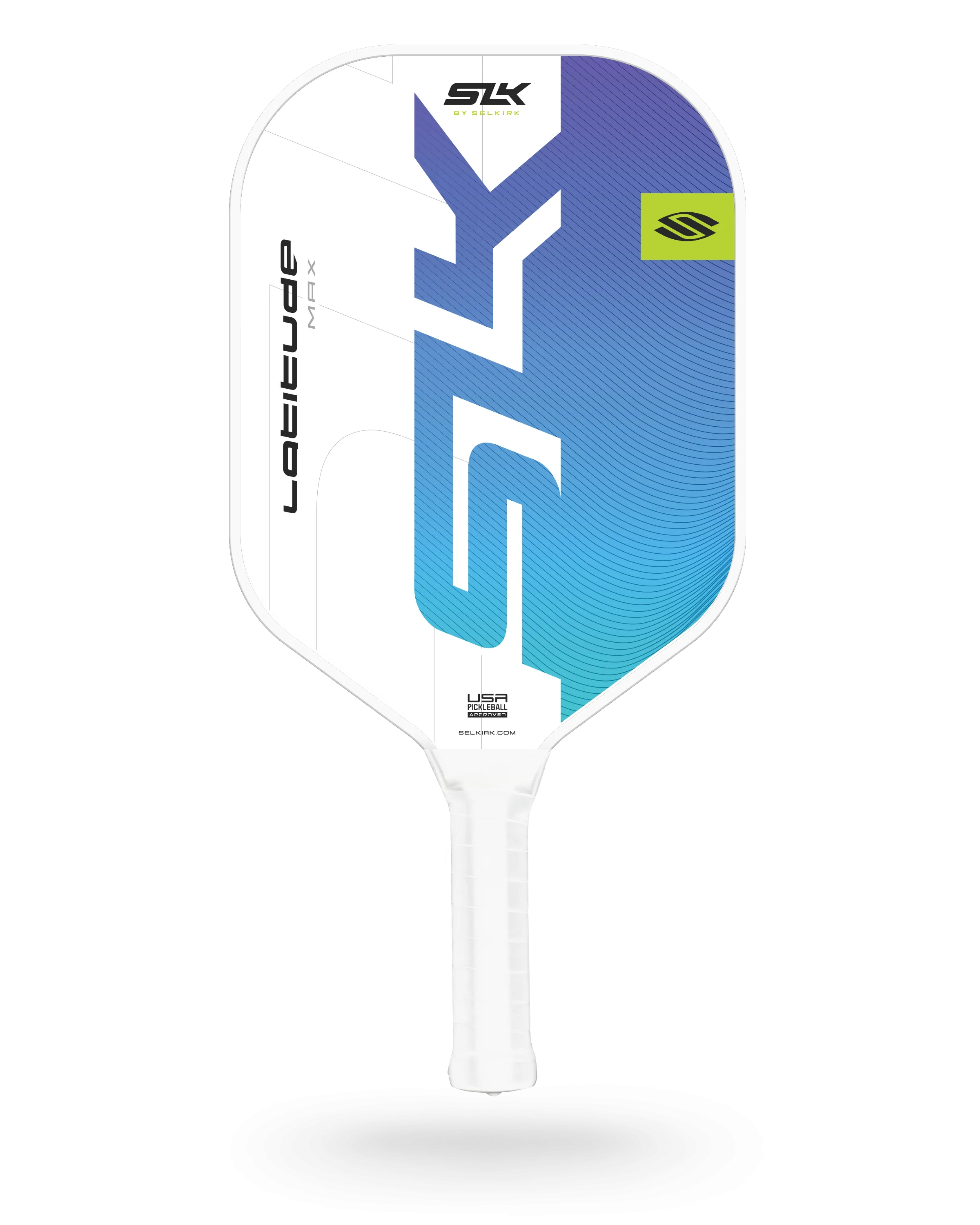 SLK Latitude - Max - Pickleball Paddle NonChafing Edges muted colors