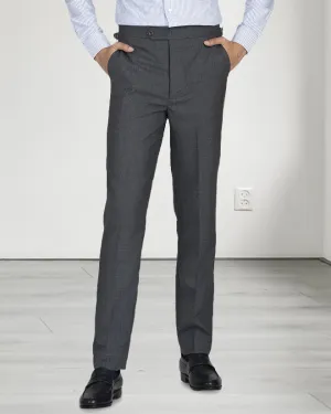 VBC: Dark Grey Tropical Wool Airy Feel