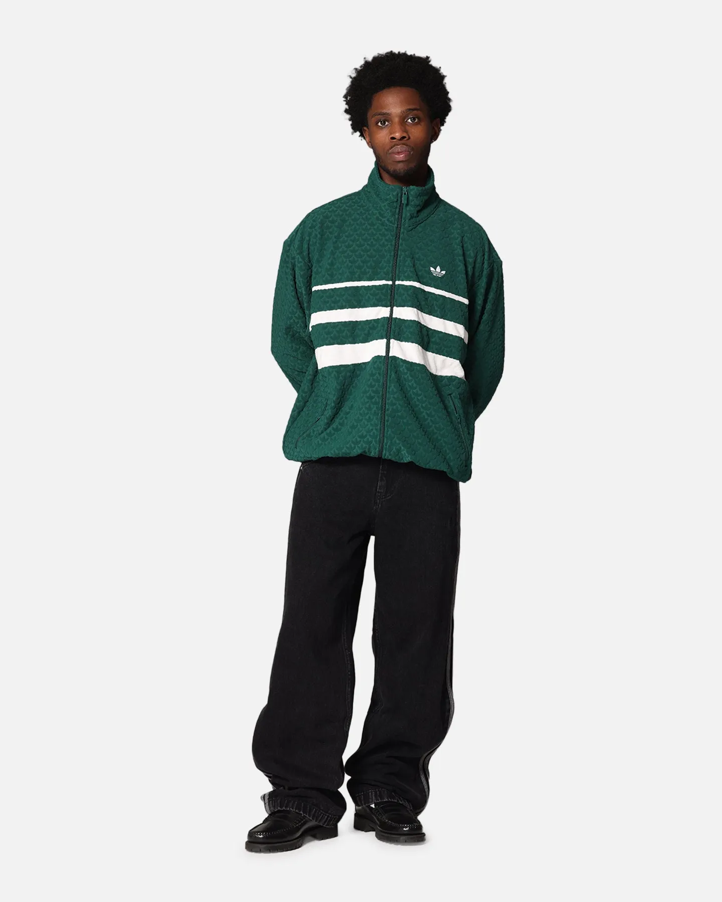 Adidas Adicolor Denim Firebird Pants True Black Basic Attire Essential Basics