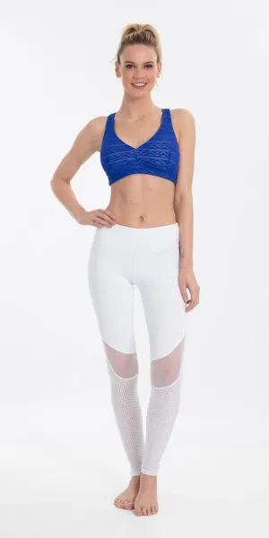 Natural Stretch Outdoor Lover Mesh Panel Thrive Lengh Legging