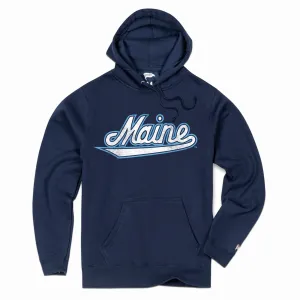 Maine Script Hoodie All Season Staple bike ride