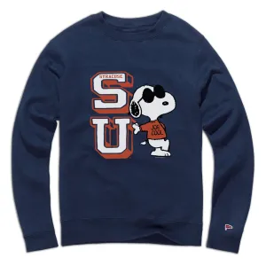 Peanuts x Syracuse Joe Cool Crewneck Sweatshirt Tassel Details