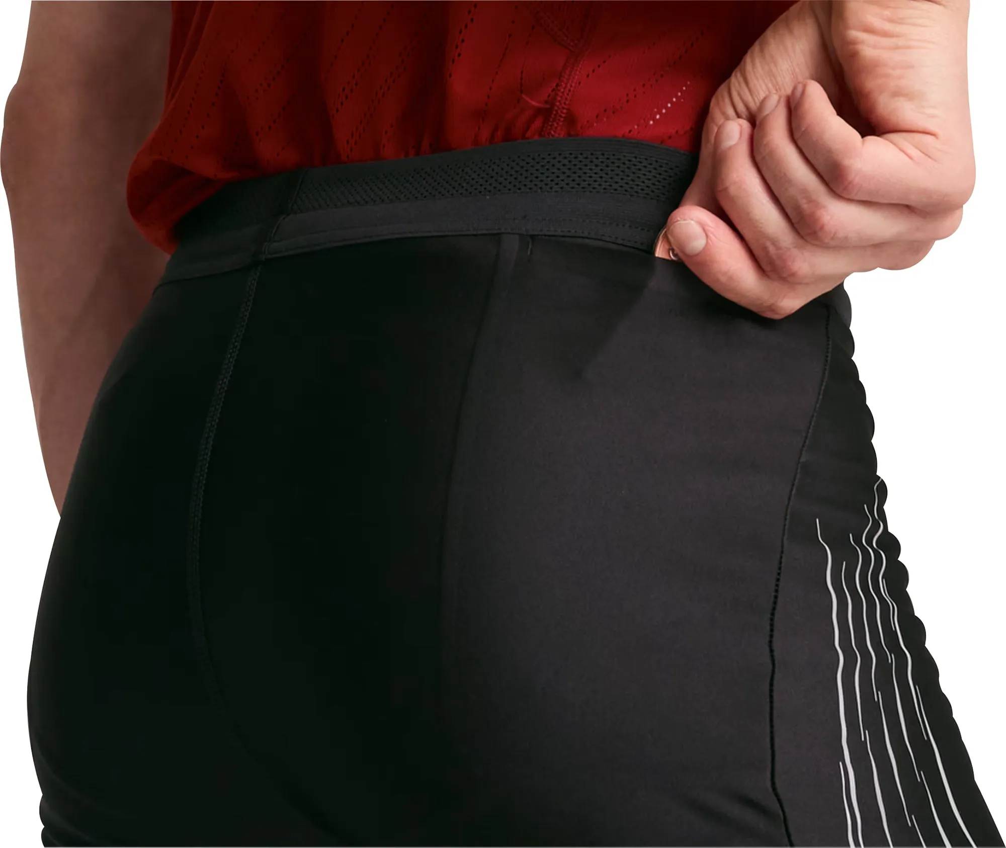 Modern Fit Puma Run Elite Mens Short Running Tights - Black