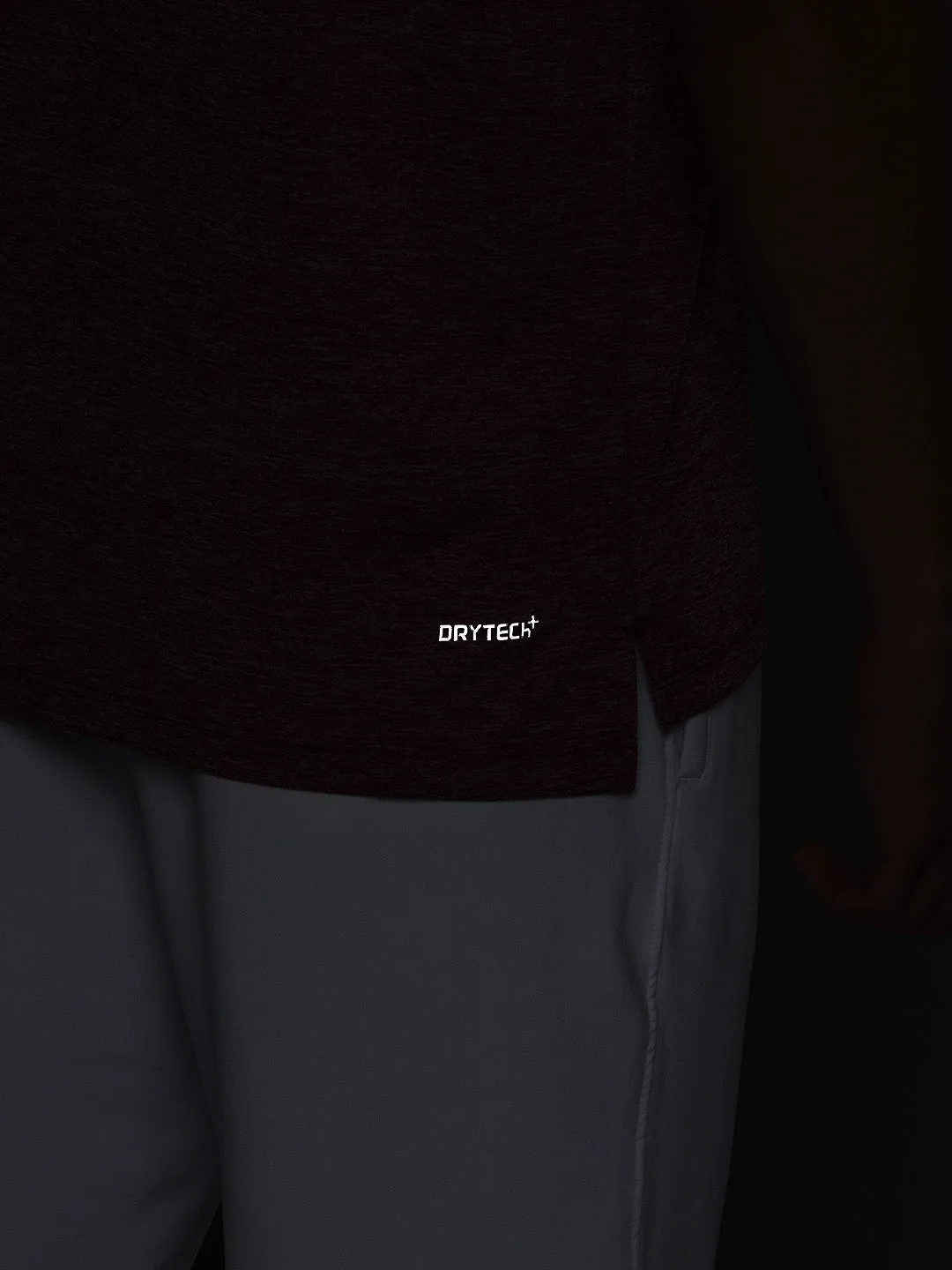 ZeroIrritation Seams Classic Comfort Alcis Men Polo Collar Anti Static Slim Fit Sports T-shirt With Glow In the Dark Detail