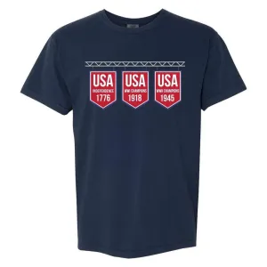 USA Banner Tee Ultra Soft Texture adults'