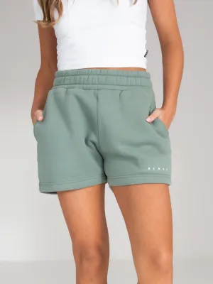 Isabel Jogger Shorts - Sage Green Active Lifestyle