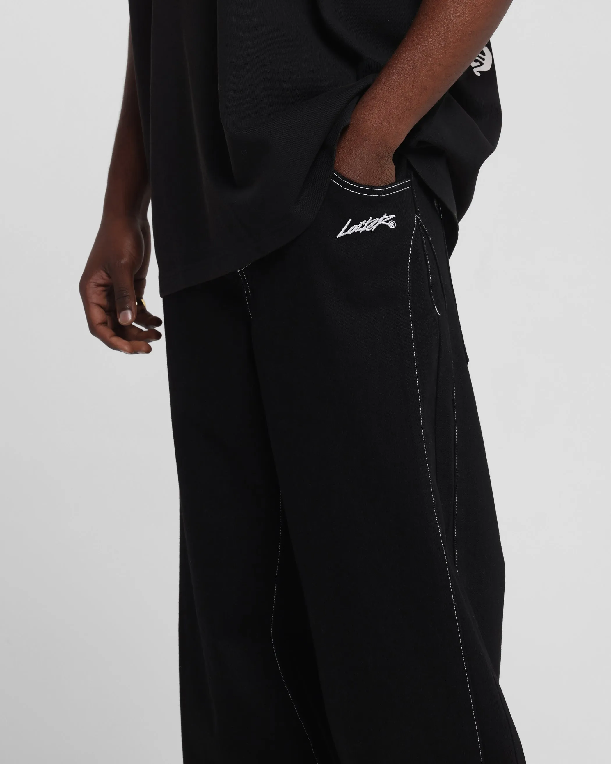 Loiter Shadow Jeans Black Effortless Style Trusted Outfit