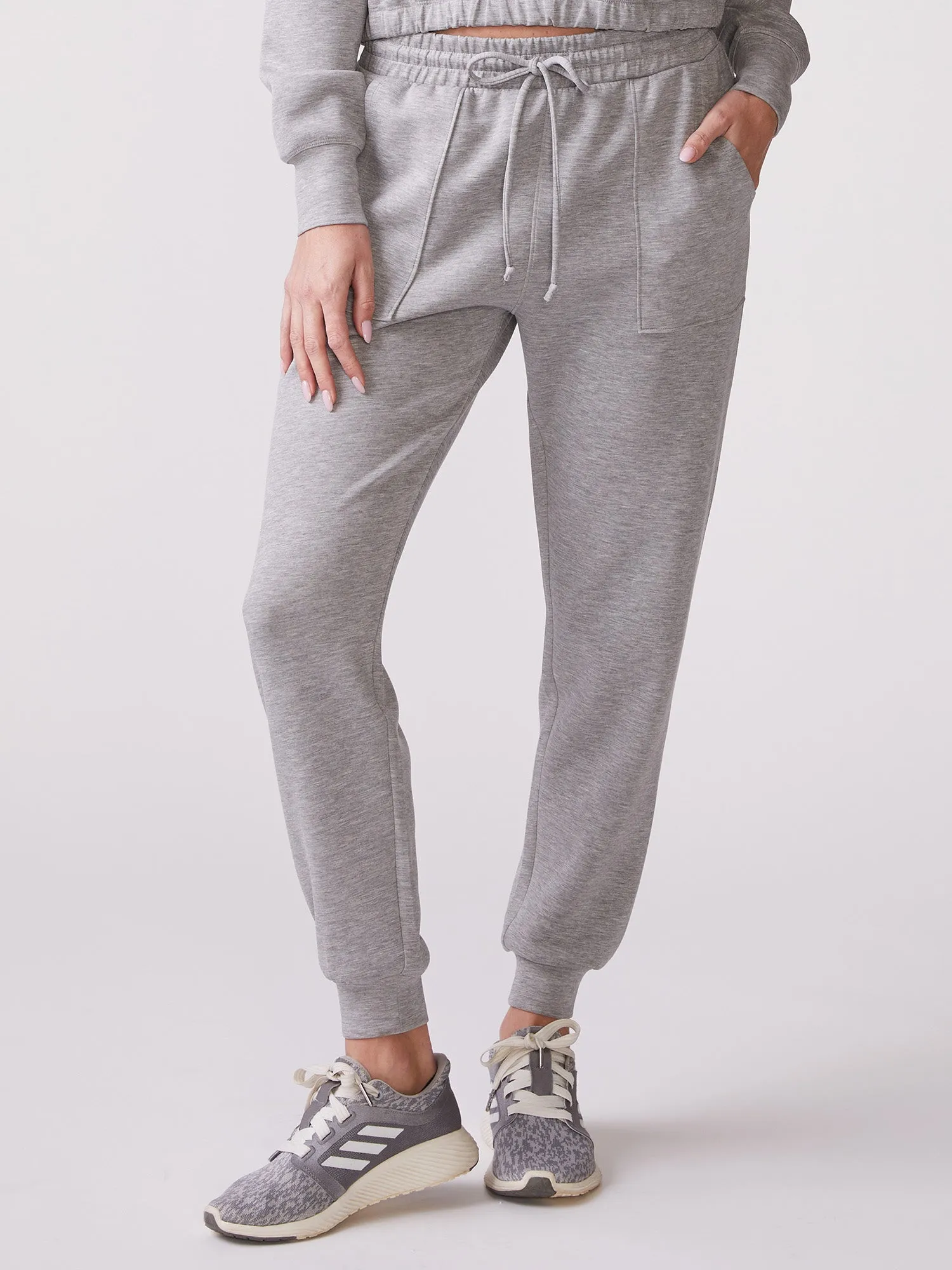 Patch Pocket Lounge Jogger Non Restrictive Lightweight Fabric