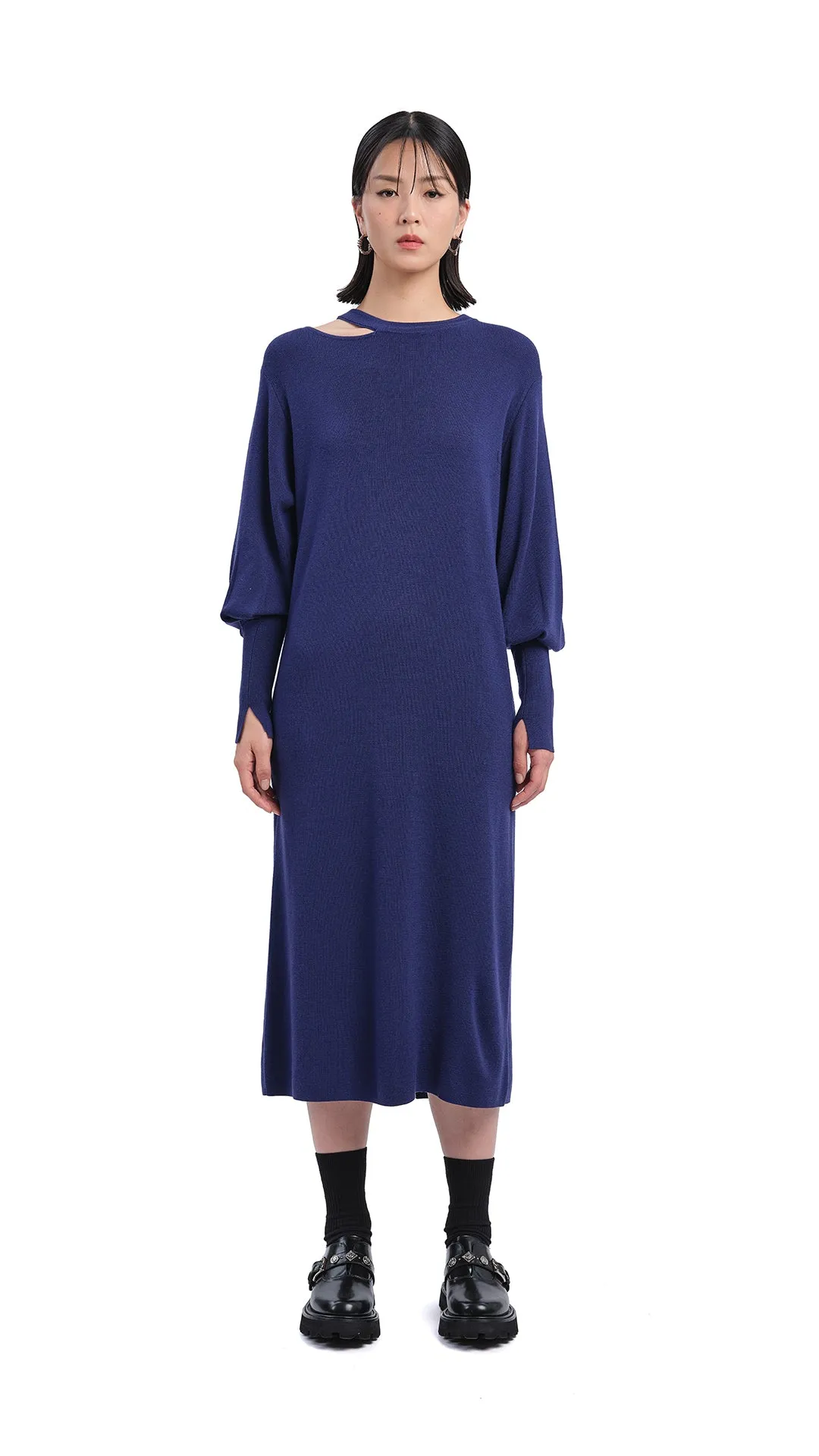 Biella Wool Knit Dress Winter Core