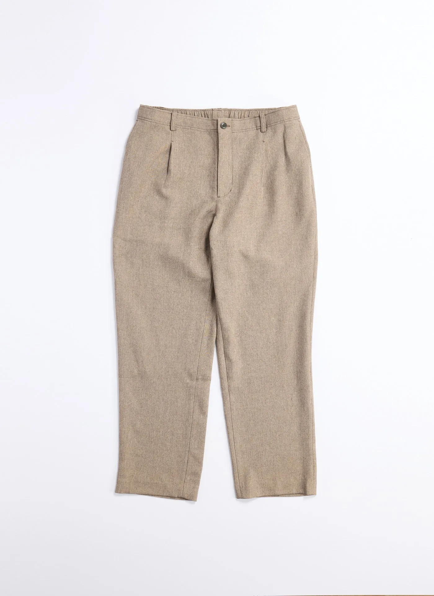 SkinFriendlyElastic HighElasticity Fiber Naturemier Melange Polyester Easy Pants