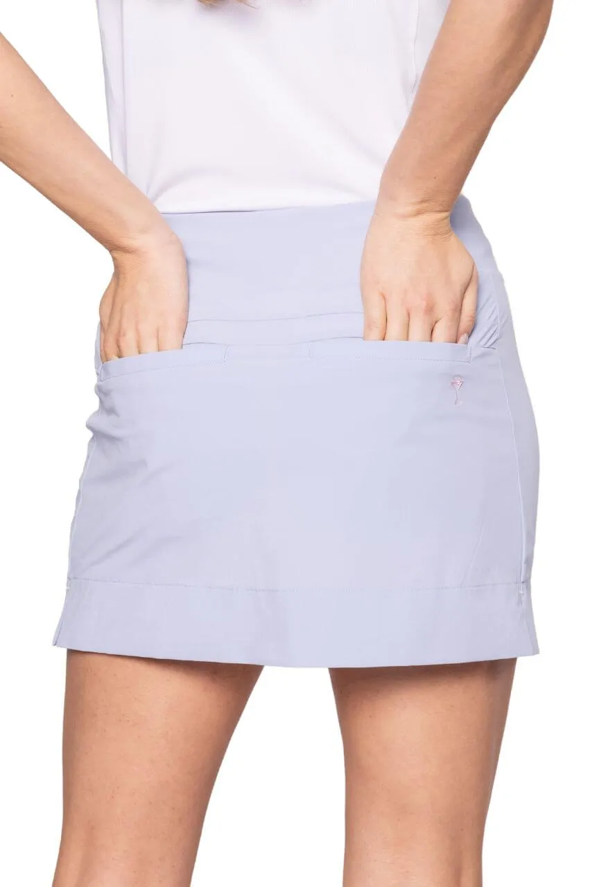 Seersucker Blue Be An Athlete Skort Regular-fit