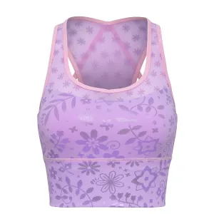 Blossom Hermana Long Sports Bra Recycled Decorated