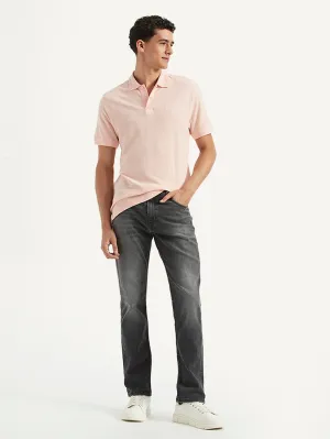 Weekend Escape Performance Polo Men's Solid Slim Fit Polo Linen T-shirt