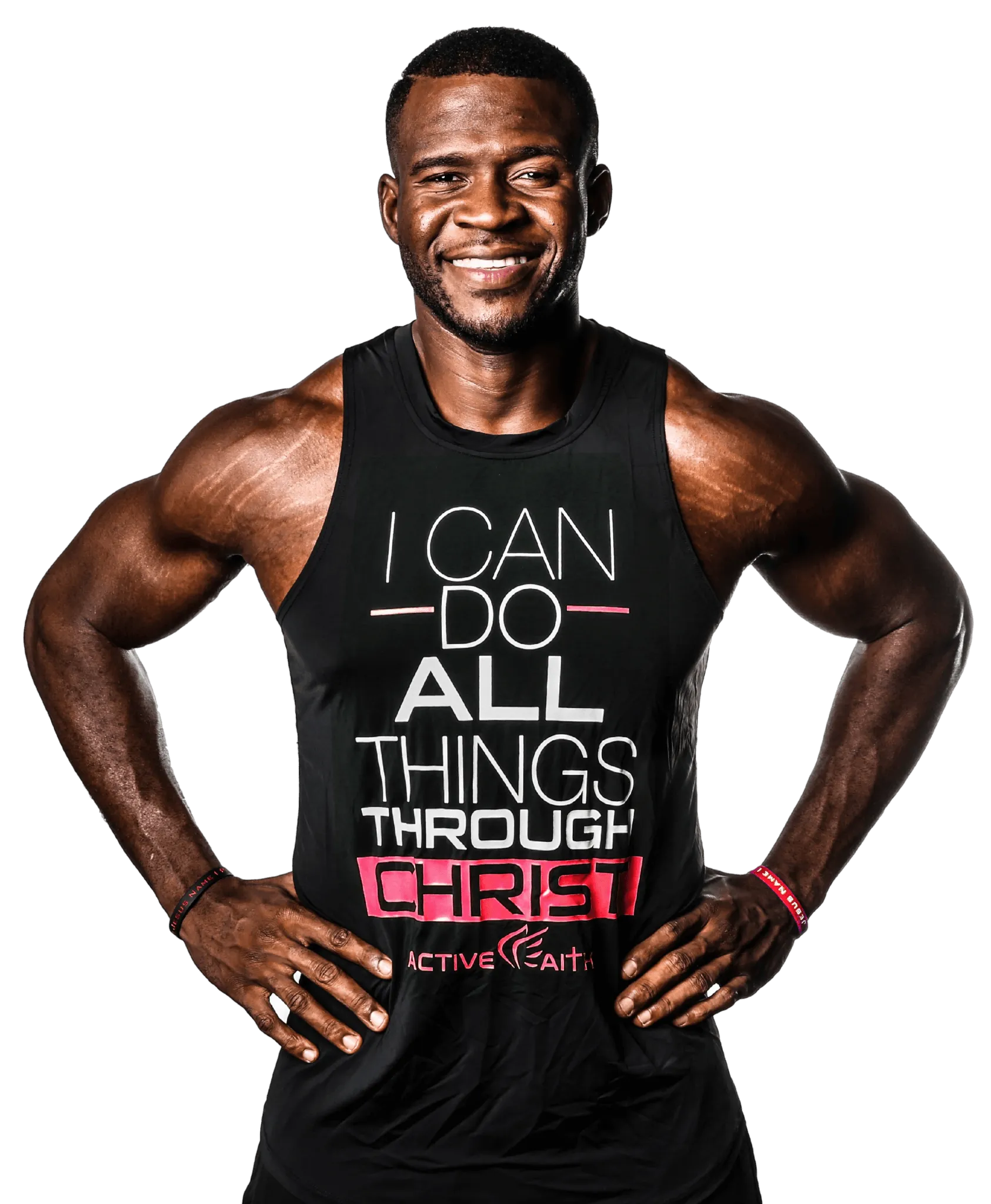 Men's I Can BOLD Tank Night vision