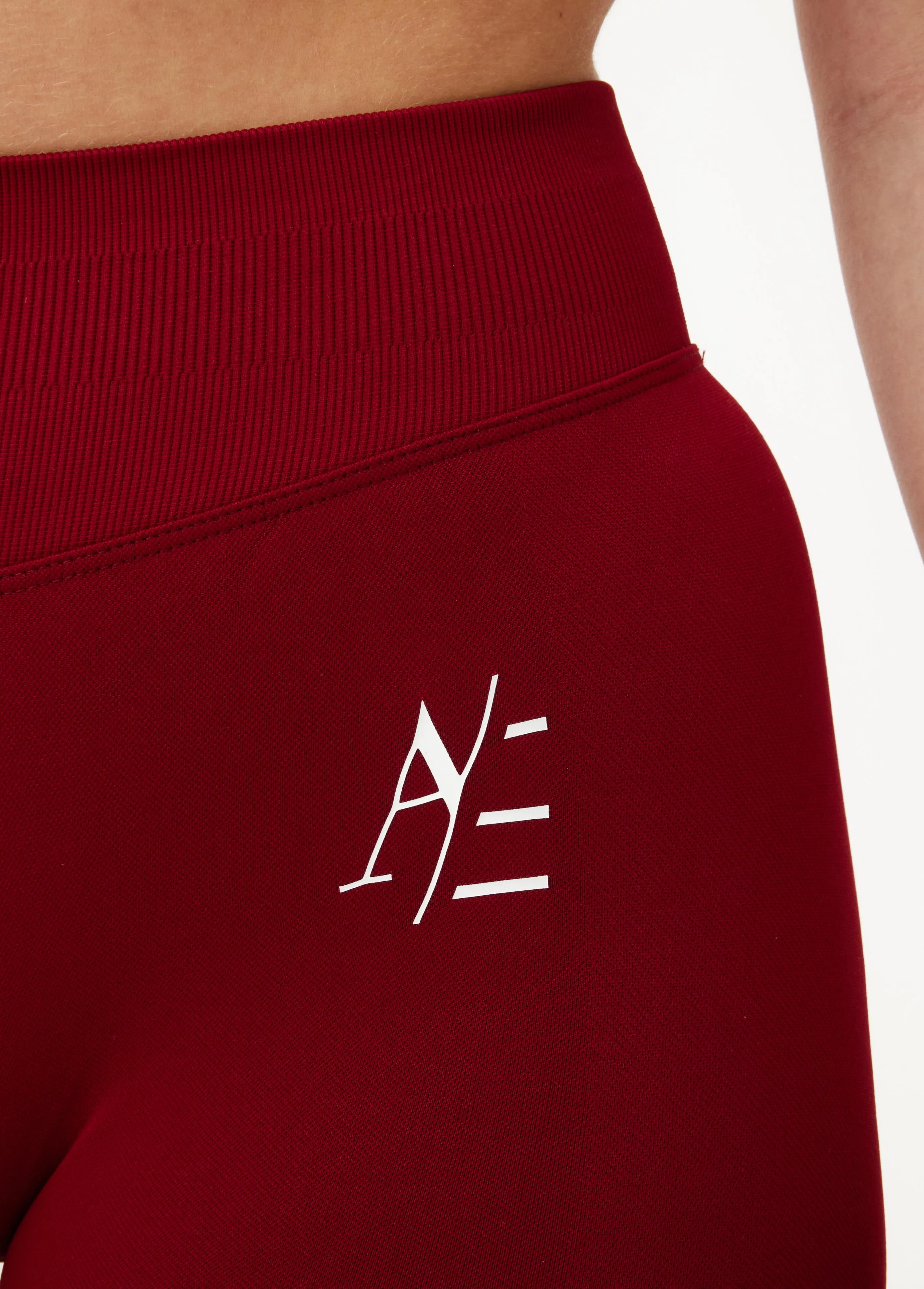 Fitness Lover Durable Stitch Premium Stretch Sportlegging Ruby Red