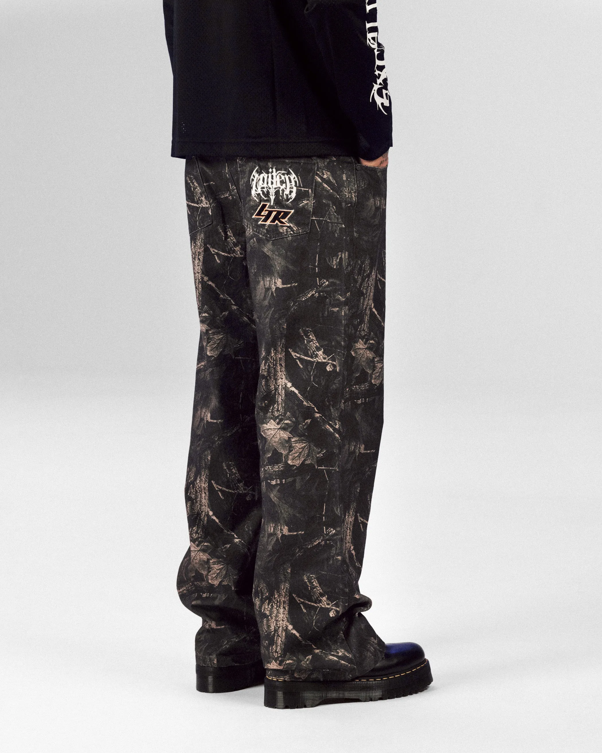 Loiter Hunter Camo Pants Camo Mix Travel Outfit Professional Wear