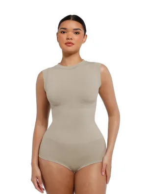 High Neck Sleeveless Bodysuit Cool Men