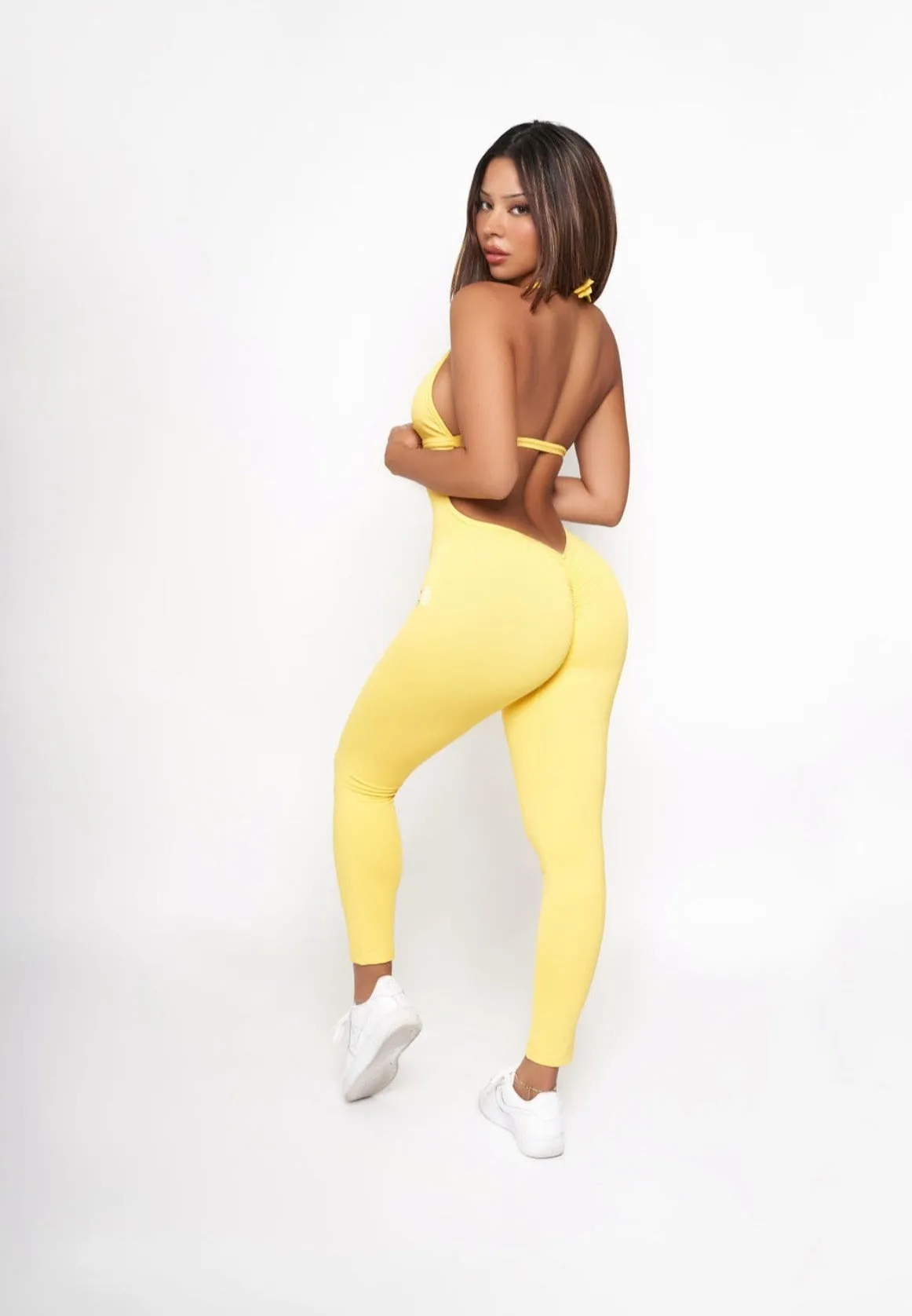 Gym New Sunshine Backless Bodysuit