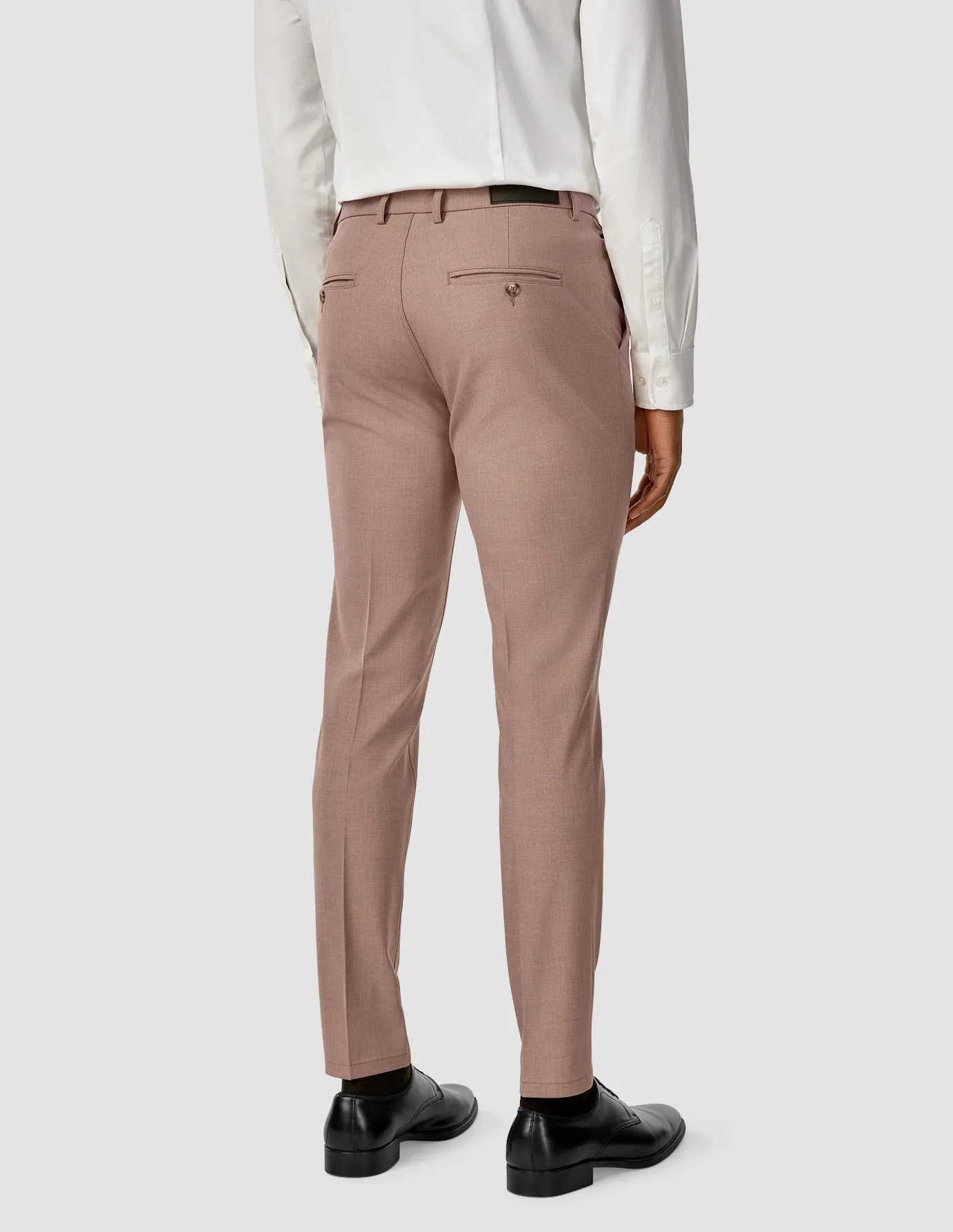 Essential Suit Pants Slim Dusty Lilac Melange Perfect Fit Wear
