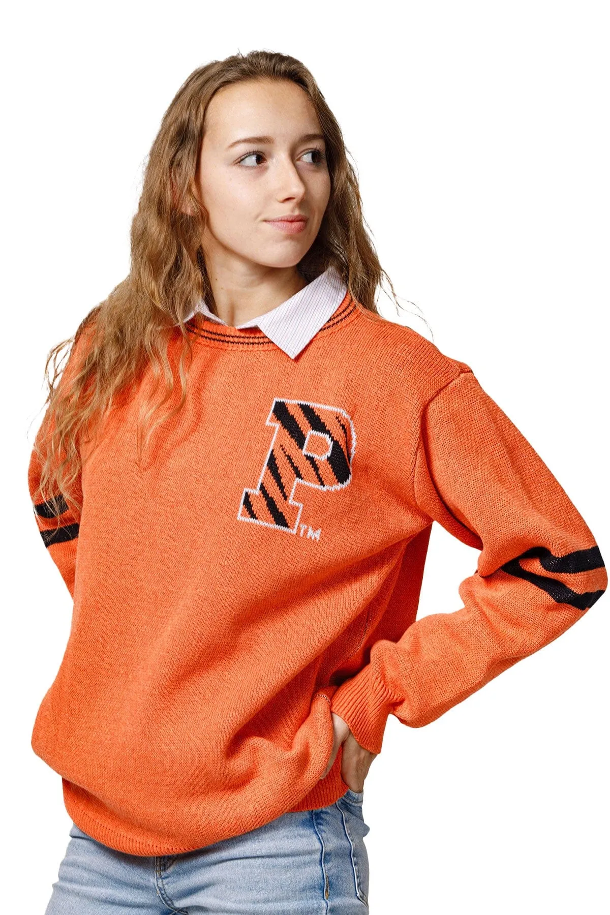 PRINCETON UNISEX KNIT CREW MO Pockets Double Layered Hood